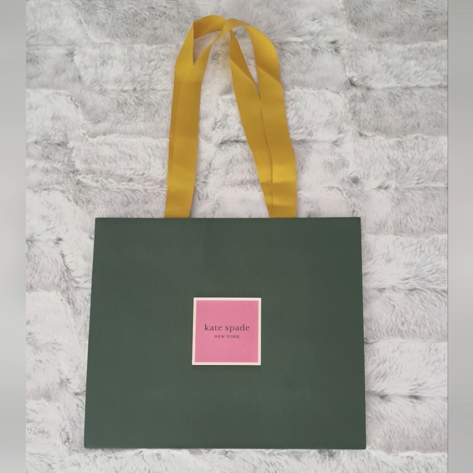 Kate Spade Green Shopping Reusable Bag.